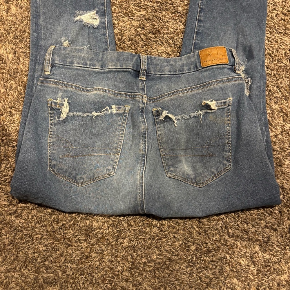 Women’s American Eagle Distressed Jegging Jeans